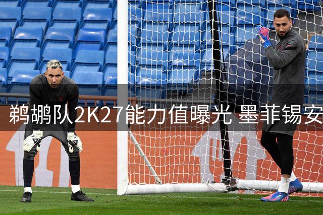 鹈鹕队2K27能力值曝光 墨菲锡安并列队内榜首